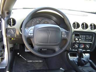 Image result for • Floor-mounted headlight dimmer switches