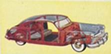 1950 Hudson Car Ad ~ "Step-Down" Design