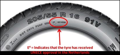 Image result for tire E-mark